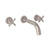 Perrin & Rowe U.3322 Holborn Wall Mount Lavatory Faucet Trim