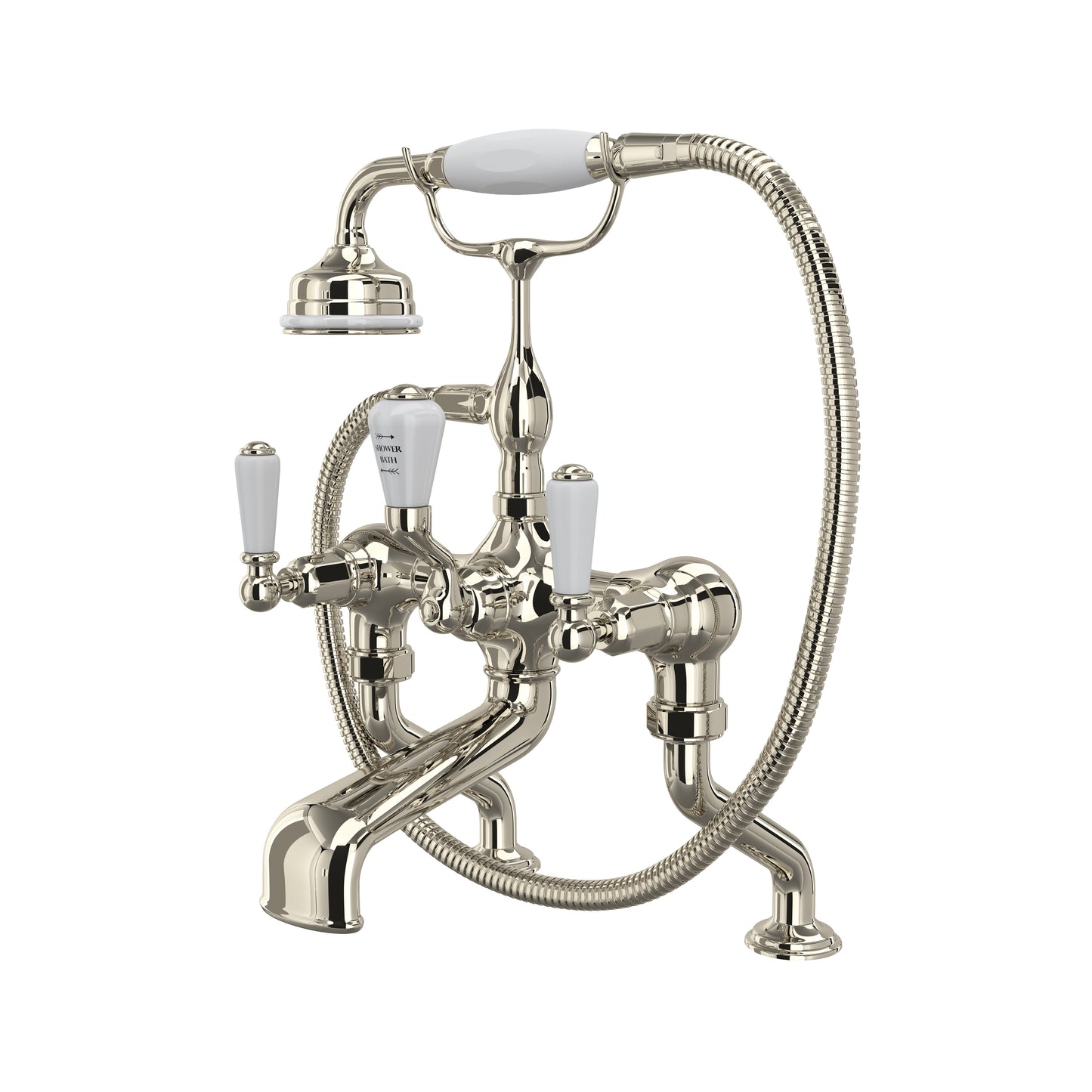 Perrin & Rowe U.3500 Traditional Exposed Deck Mount Tub Filler