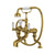 Perrin & Rowe U.3500 Traditional Exposed Deck Mount Tub Filler