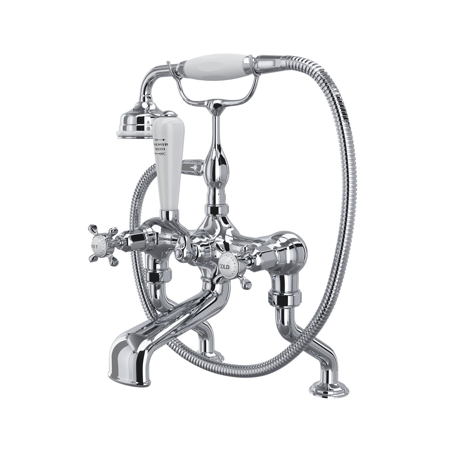 Perrin & Rowe U.3501 Traditional Exposed Wall Mount Tub Filler - Parent