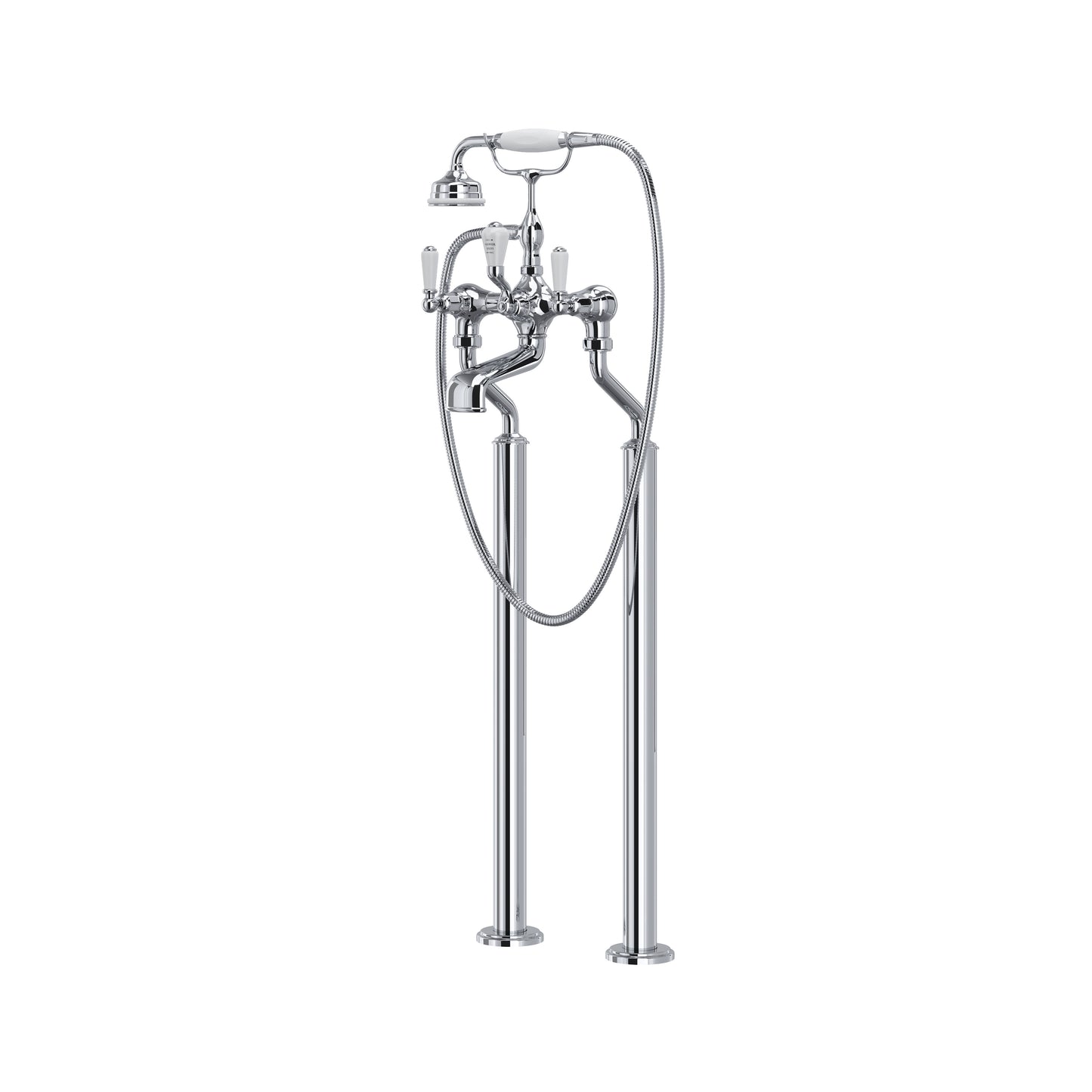 Perrin & Rowe U.3520 Traditional Floor Mount Tub Filler - Parent