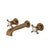 Perrin & Rowe U.3561 Edwardian Wall Mount Lavatory Faucet Trim With U-Spout