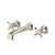 Perrin & Rowe U.3561 Edwardian Wall Mount Lavatory Faucet Trim With U-Spout