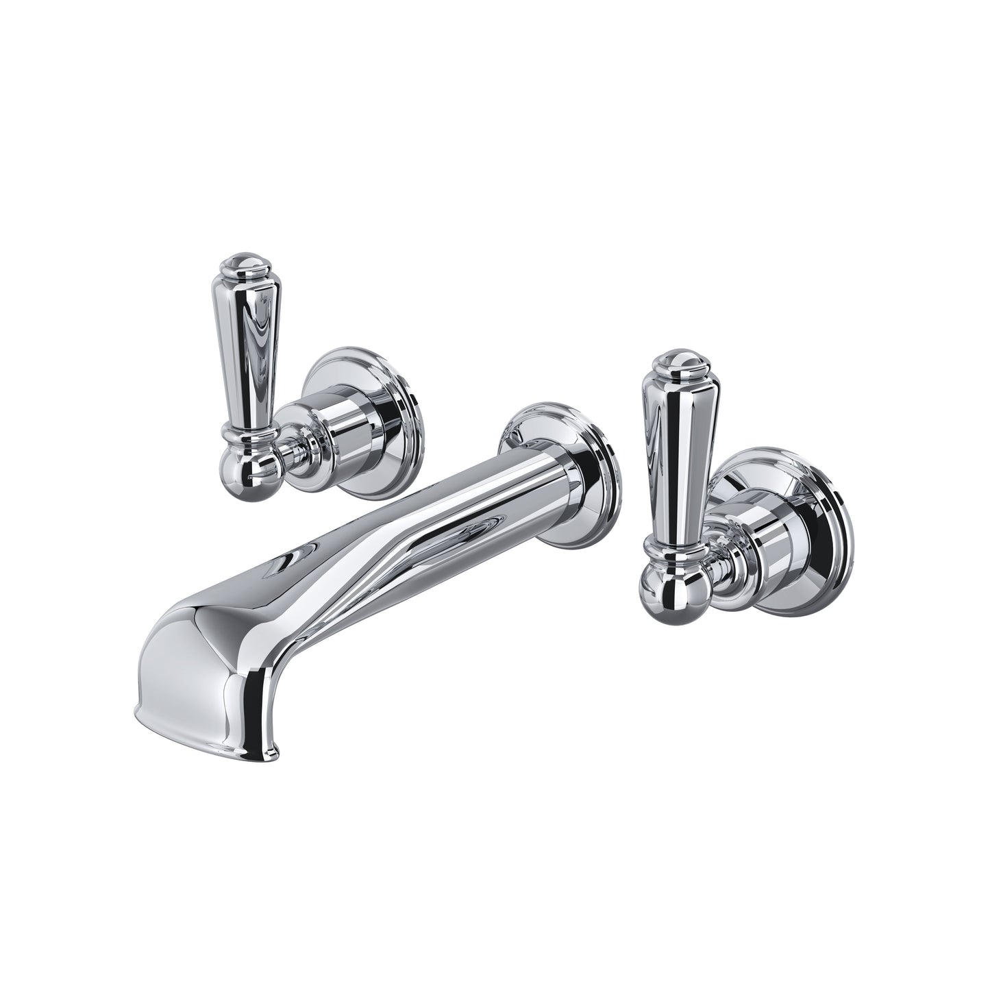 Perrin & Rowe U.3580 Edwardian Wall Mount Tub Filler Trim With U-Spout - Parent