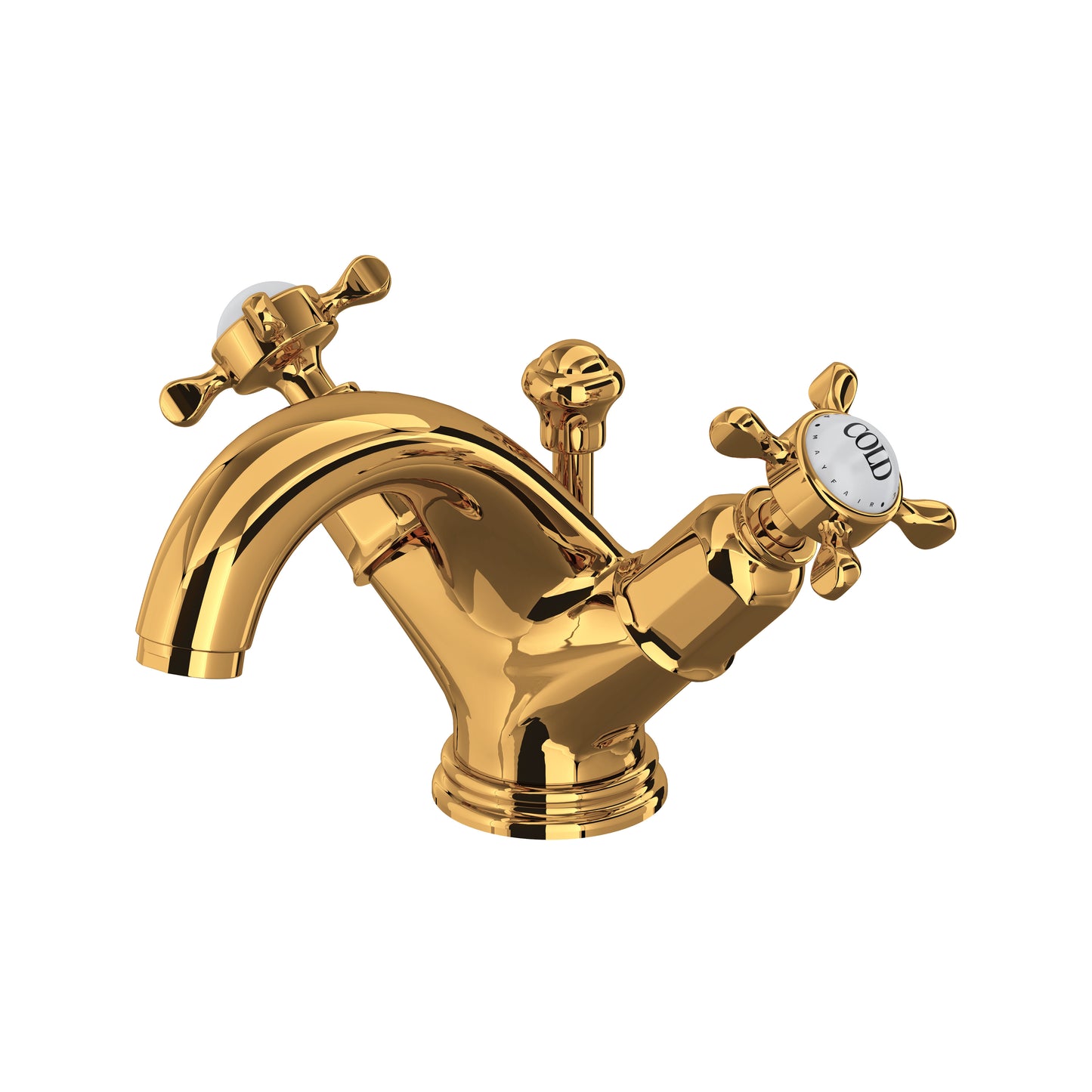 Perrin & Rowe U.3626 Edwardian Two Handle Lavatory Faucet