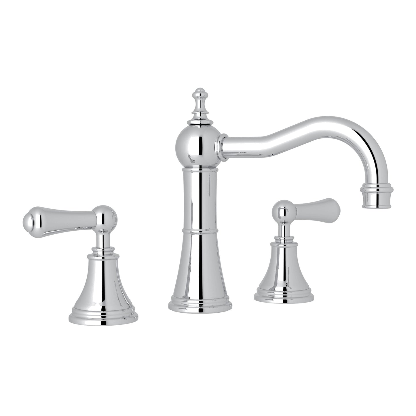 Perrin & Rowe U.3723 Georgian Era Widespread Lavatory Faucet With Column Spout - Parent