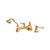 Perrin & Rowe U.3737 Edwardian 4-Hole Deck Mount Tub Filler With Low Spout