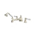 Perrin & Rowe U.3737 Edwardian 4-Hole Deck Mount Tub Filler With Low Spout