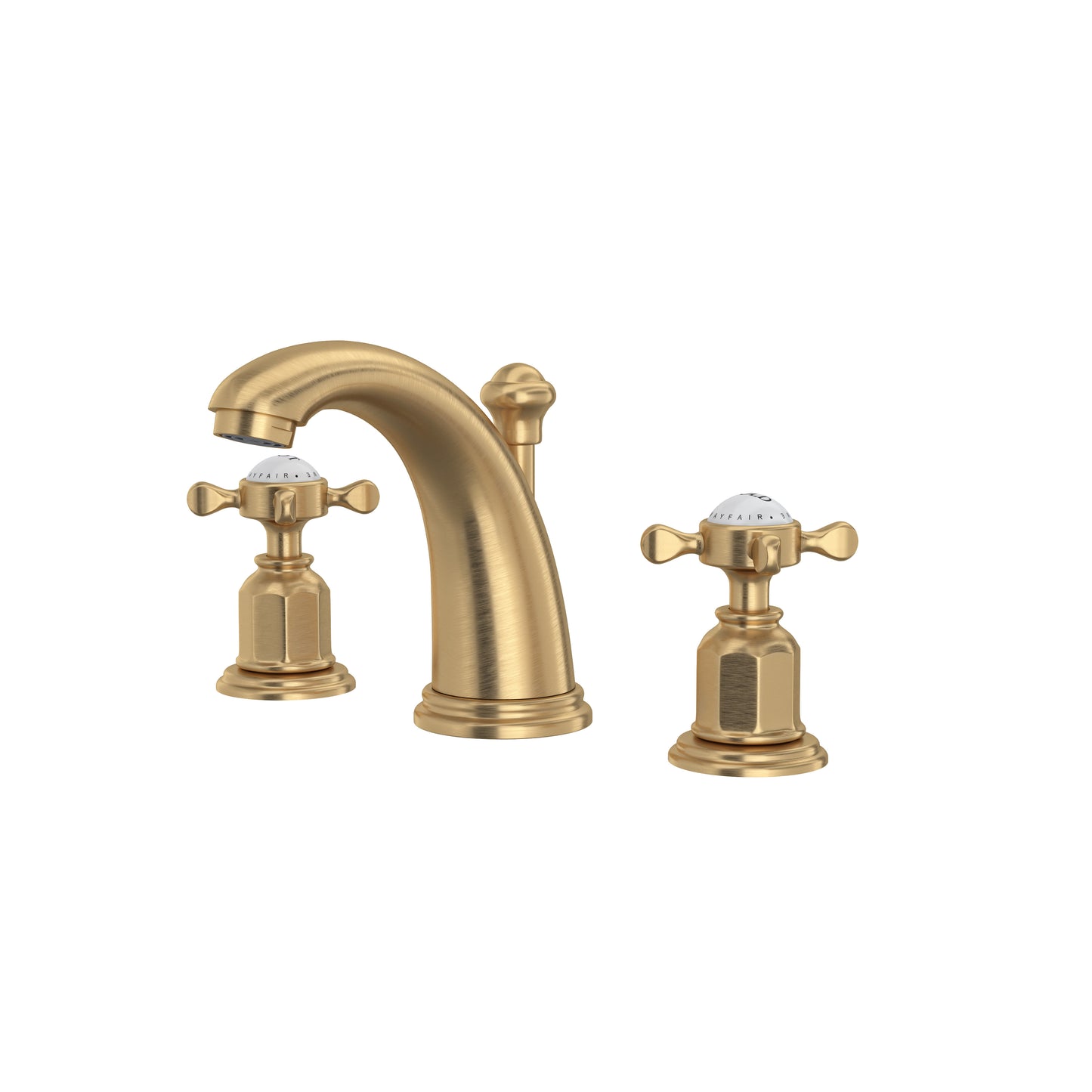 Perrin & Rowe U.3761 Edwardian Widespread Lavatory Faucet