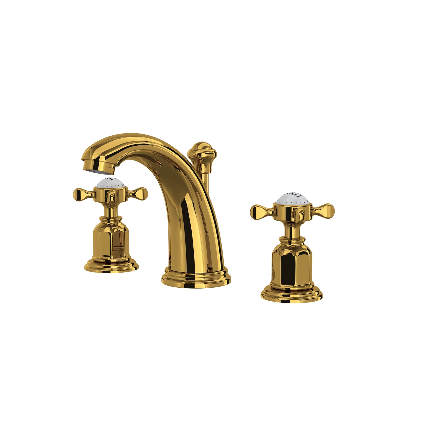 Perrin & Rowe U.3761 Edwardian Widespread Lavatory Faucet