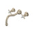 Perrin & Rowe U.3781 Edwardian Wall Mount Tub Filler Trim With Column Spout