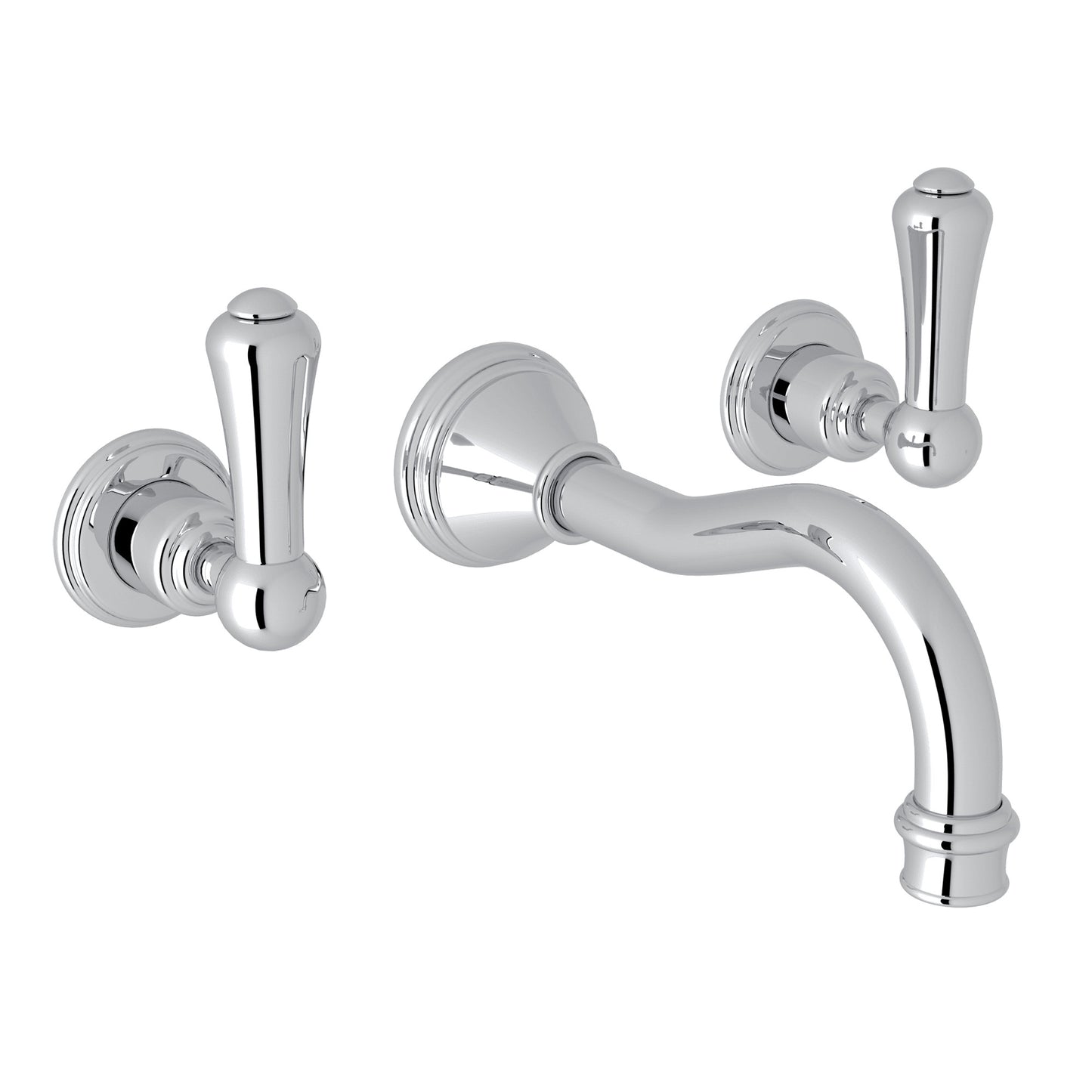 Perrin & Rowe U.3793 Georgian Era Wall Mount Lavatory Faucet Trim - Parent