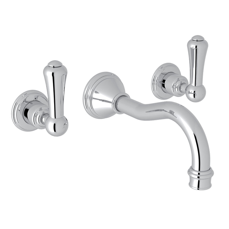 Perrin & Rowe U.3793 Georgian Era Wall Mount Lavatory Faucet Trim - Parent