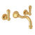 Perrin & Rowe U.3793 Georgian Era Wall Mount Lavatory Faucet Trim