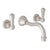 Perrin & Rowe U.3793 Georgian Era Wall Mount Lavatory Faucet Trim
