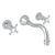 Perrin & Rowe U.3794 Georgian Era Wall Mount Lavatory Faucet Trim - Parent