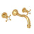 Perrin & Rowe U.3794 Georgian Era Wall Mount Lavatory Faucet Trim