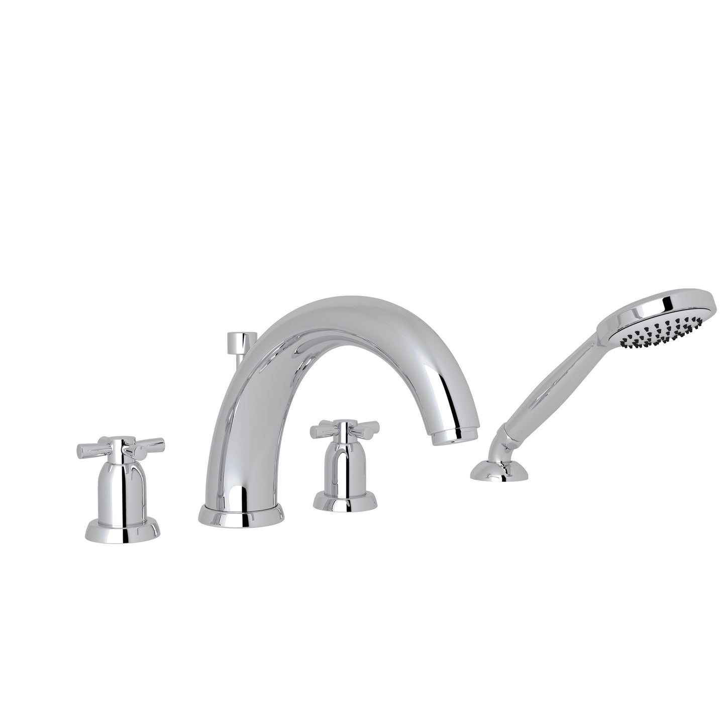Perrin & Rowe U.3849 Holborn 4-Hole Deck Mount Tub Filler With U-Spout - Parent