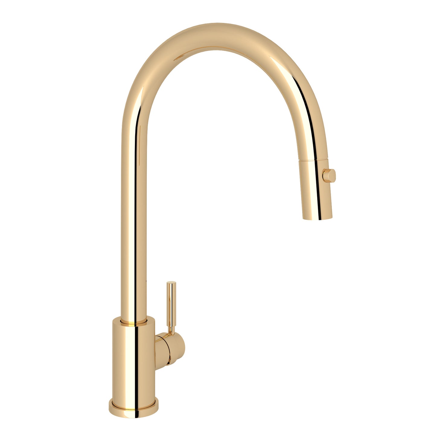 Perrin & Rowe U.4044 Holborn Pull-Down Kitchen Faucet With C-Spout