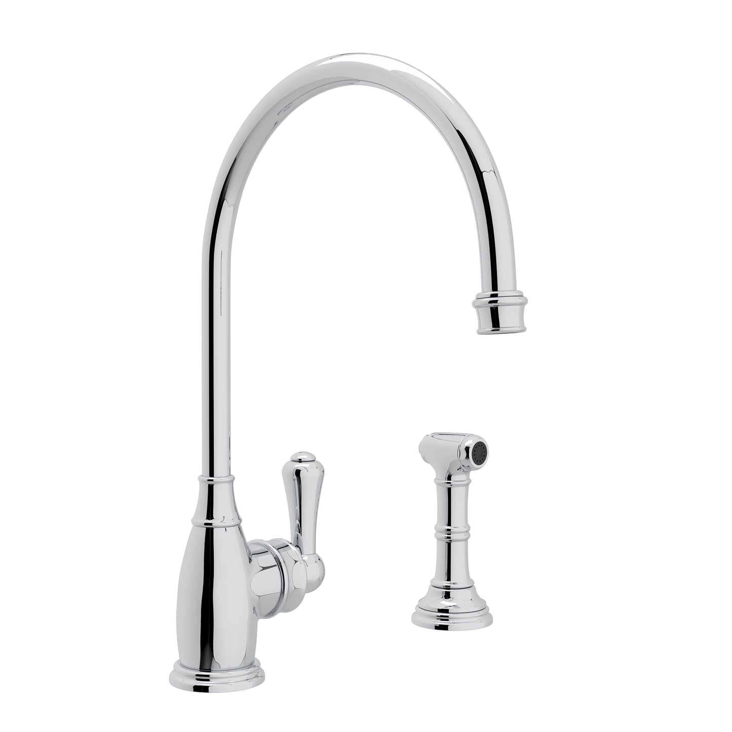 Perrin & Rowe U.4702 Georgian Era Kitchen Faucet With Side Spray - Parent