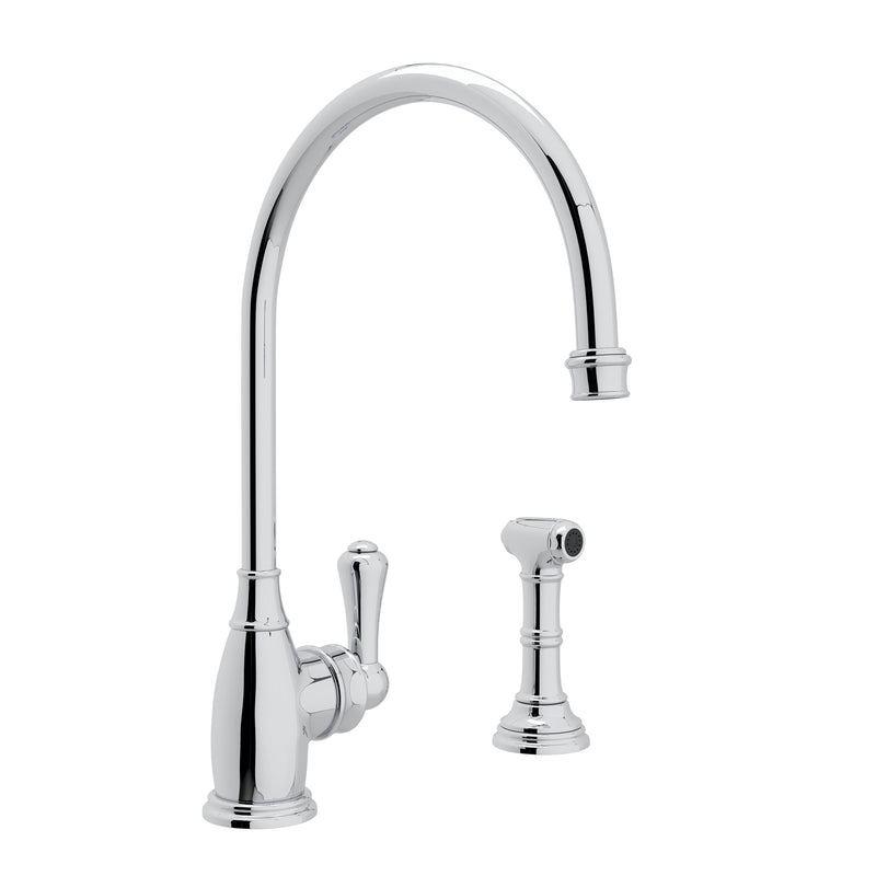 Perrin & Rowe U.4702 Georgian Era Kitchen Faucet With Side Spray - Parent