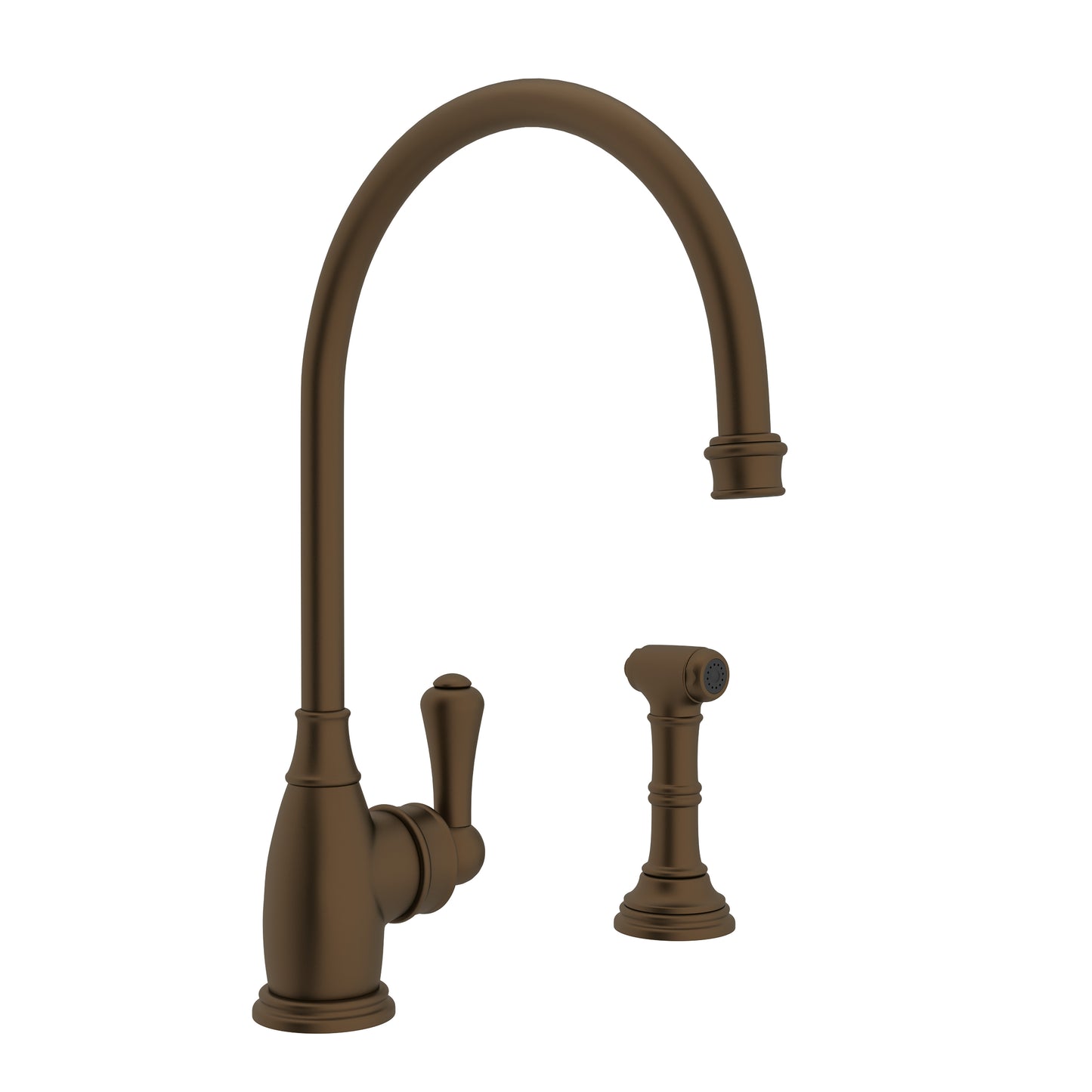 Perrin & Rowe U.4702 Georgian Era Kitchen Faucet With Side Spray