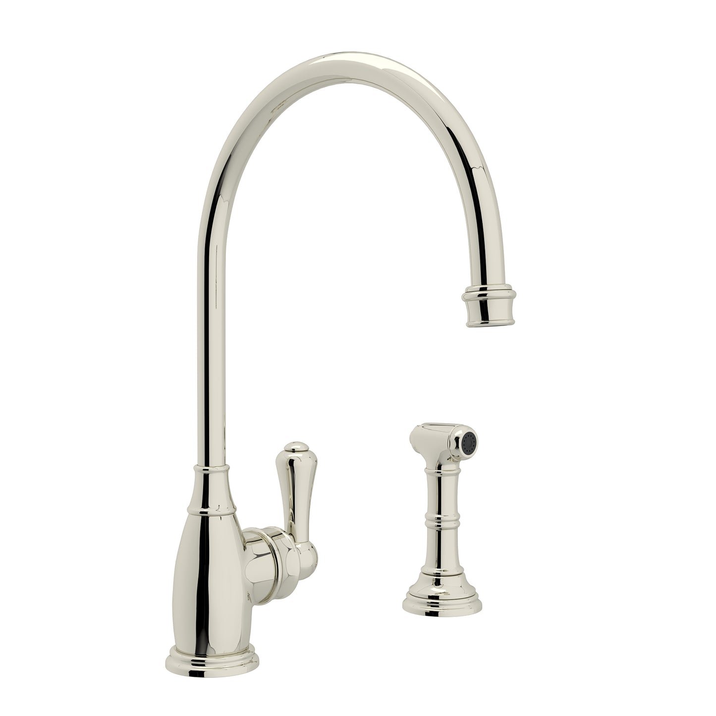Perrin & Rowe U.4702 Georgian Era Kitchen Faucet With Side Spray