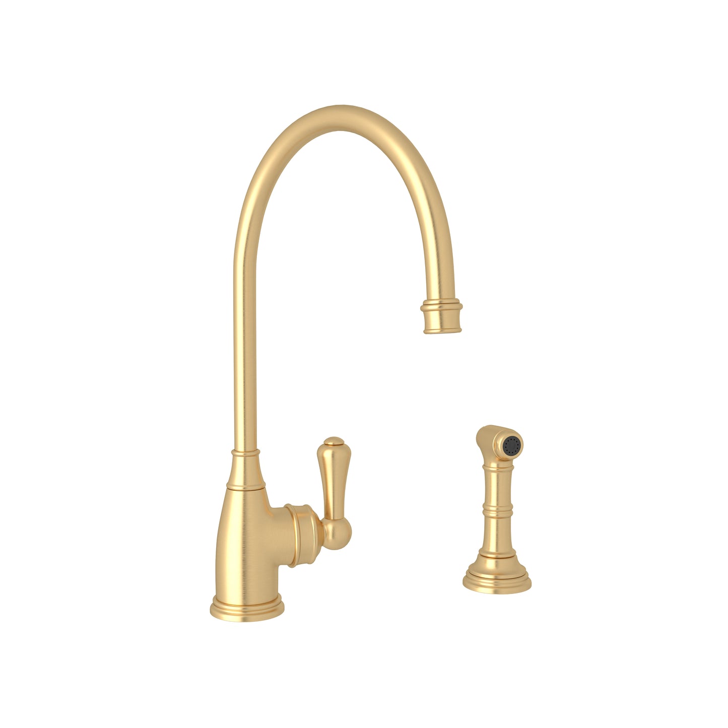 Perrin & Rowe U.4702 Georgian Era Kitchen Faucet With Side Spray