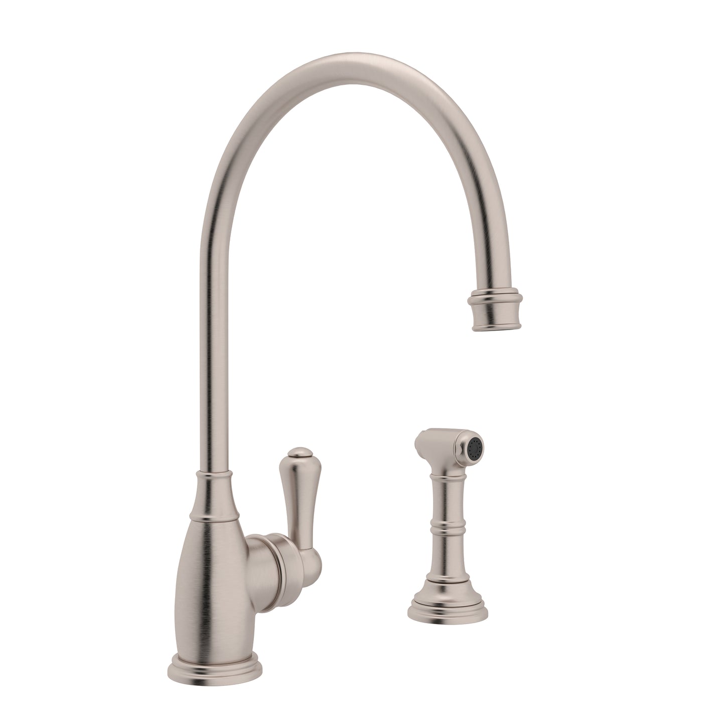 Perrin & Rowe U.4702 Georgian Era Kitchen Faucet With Side Spray