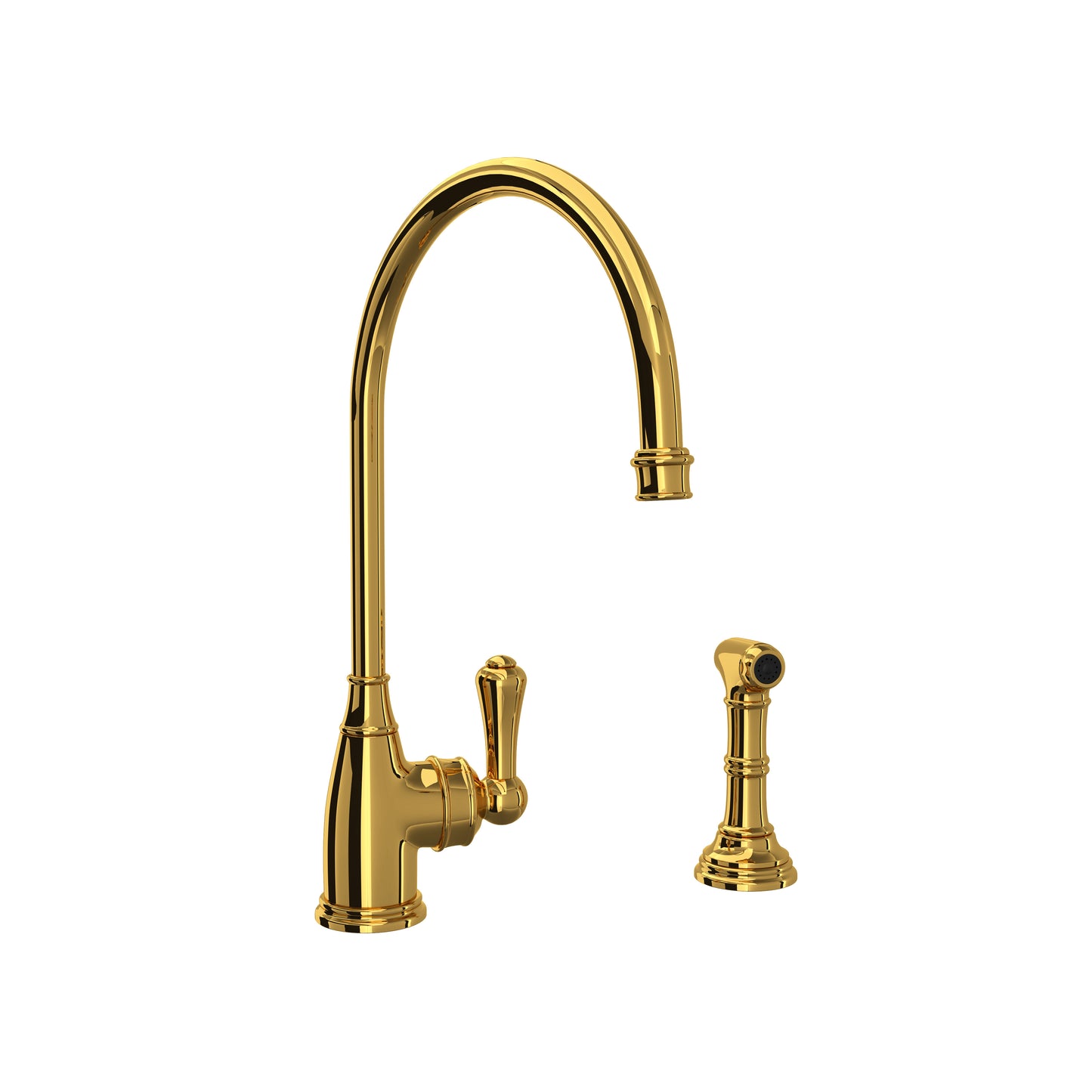 Perrin & Rowe U.4702 Georgian Era Kitchen Faucet With Side Spray