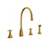 Perrin & Rowe U.4735 Georgian Era Two Handle Kitchen Faucet With Side Spray