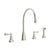 Perrin & Rowe U.4736 Georgian Era Two Handle Kitchen Faucet With Side Spray
