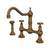 Perrin & Rowe U.4755 Edwardian Bridge Kitchen Faucet With Side Spray