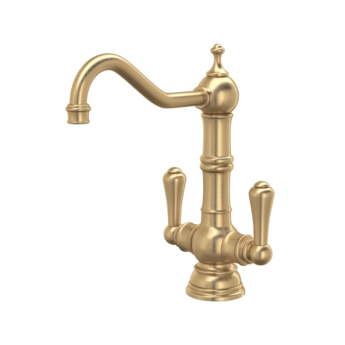 Perrin & Rowe U.4759 Edwardian Two Handle Bar/Food Prep Kitchen Faucet