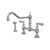 Perrin & Rowe U.4764 Edwardian Extended Spout Bridge Kitchen Faucet With Side Spray - Parent