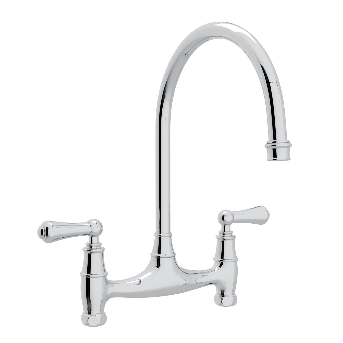 Perrin & Rowe U.4791 Georgian Era Bridge Kitchen Faucet Without Unions - Parent
