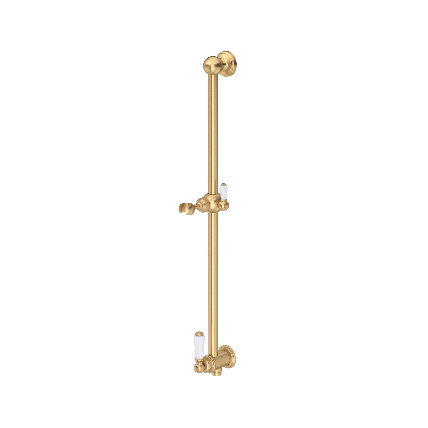 Perrin & Rowe U.5535 Edwardian 25" Slide Bar With Integrated Volume Control And Outlet