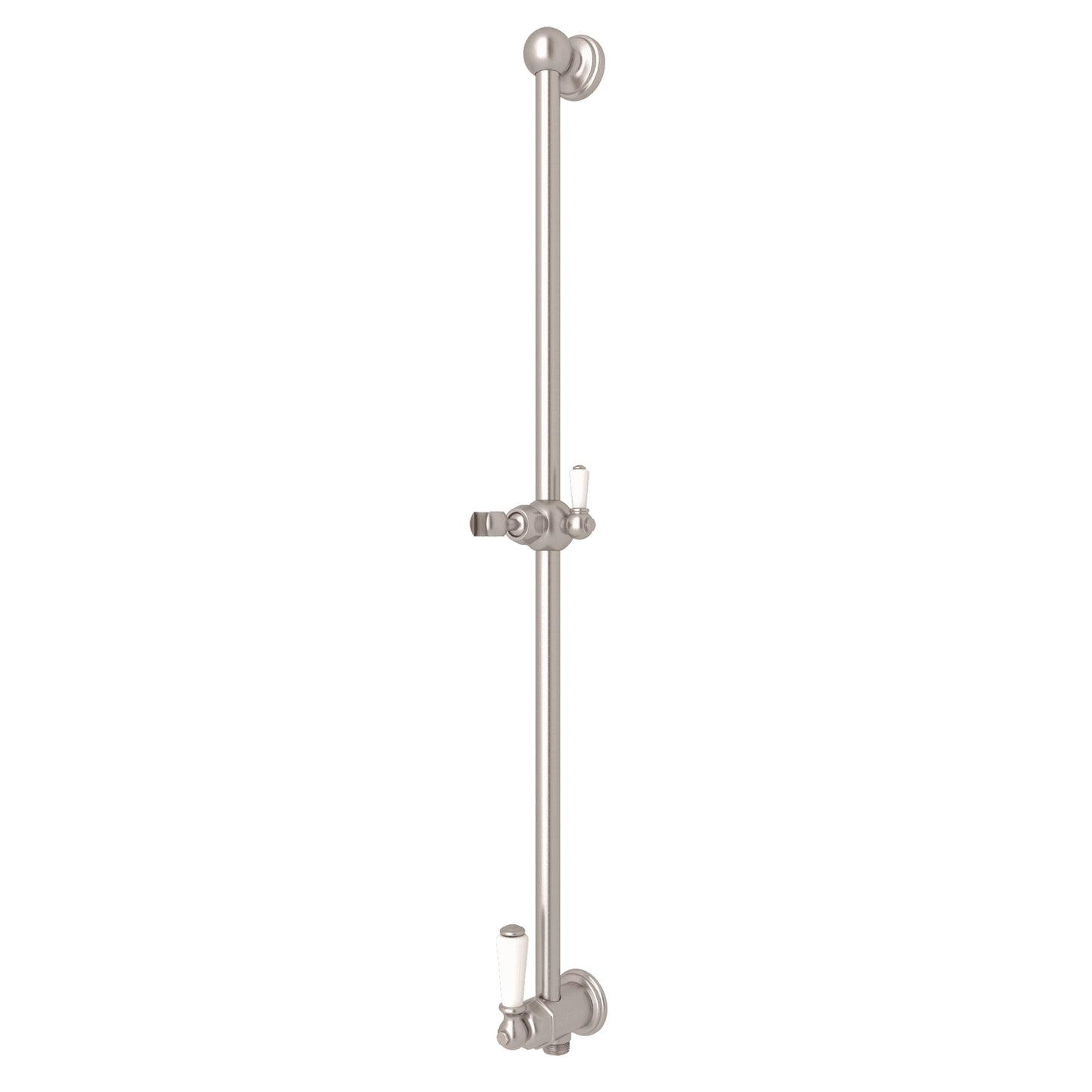 Perrin & Rowe U.5535 Edwardian 25" Slide Bar With Integrated Volume Control And Outlet