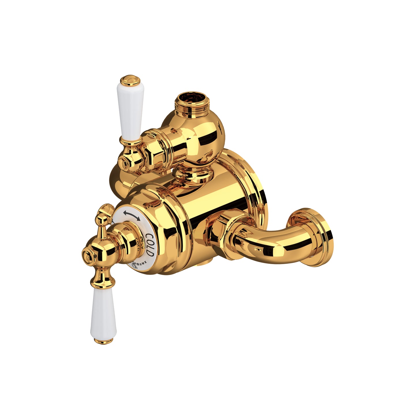 Perrin & Rowe U.5550 Edwardian 3/4" Exposed Therm Valve With Volume And Temperature Control