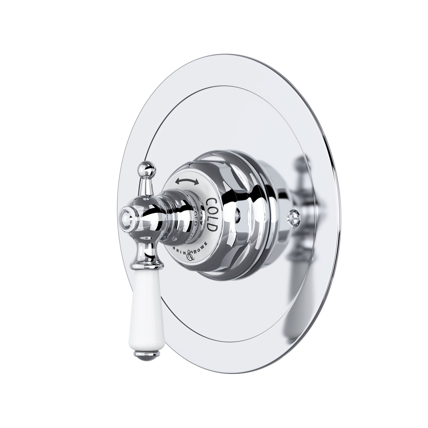 Perrin & Rowe U.5565 Edwardian 3/4" Round Thermostatic Trim Without Volume Control - Parent
