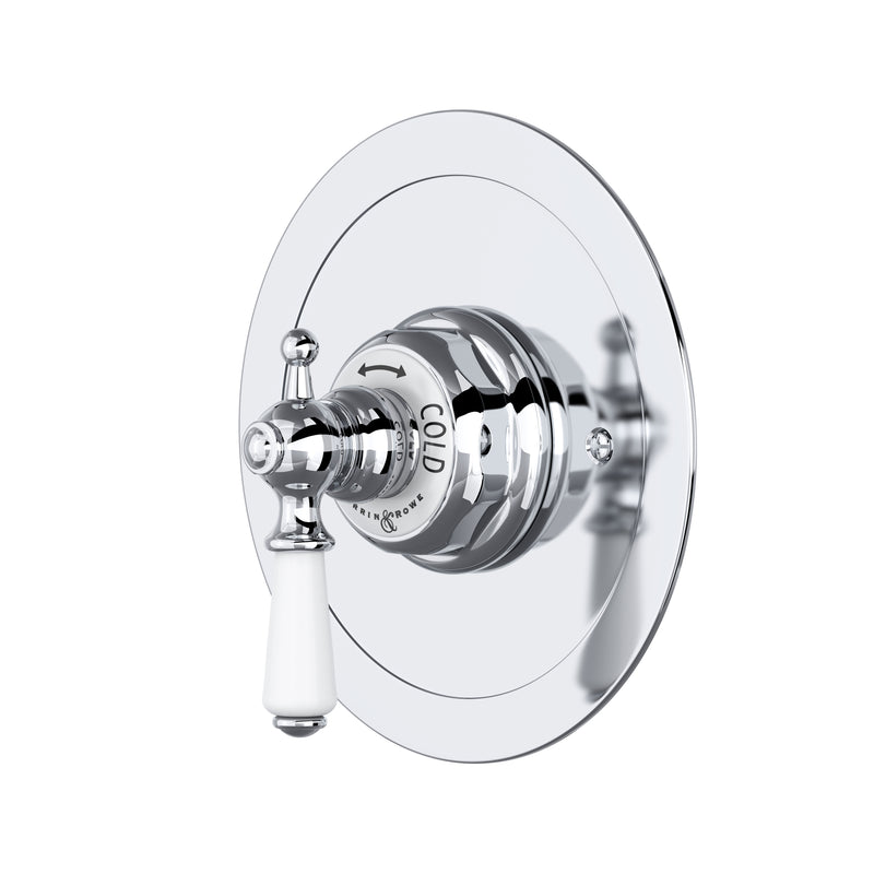 Perrin & Rowe U.5565 Edwardian 3/4" Round Thermostatic Trim Without Volume Control - Parent