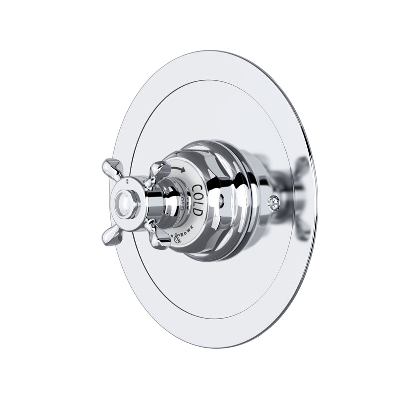 Perrin & Rowe U.5566 Edwardian 3/4" Round Thermostatic Trim Without Volume Control - Parent