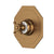 Perrin & Rowe U.5586 Edwardian 3/4" Octagonal Thermostatic Trim Without Volume Control