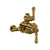 Perrin & Rowe U.5751 Georgian Era 3/4" Exposed Therm Valve With Volume And Temperature Control