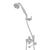 Perrin & Rowe U.5783N Georgian Era Riser Diverter With Handshower, Hose, And Parking Bracket - Parent