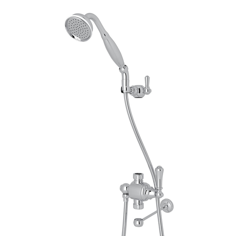 Perrin & Rowe U.5783N Georgian Era Riser Diverter With Handshower, Hose, And Parking Bracket - Parent