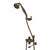 Perrin & Rowe U.5783N Georgian Era Riser Diverter With Handshower, Hose, And Parking Bracket