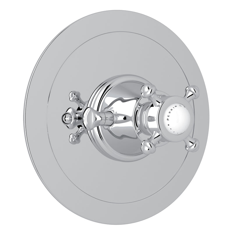 Perrin & Rowe U.5786 Georgian Era 3/4" Round Thermostatic Trim Without Volume Control - Parent