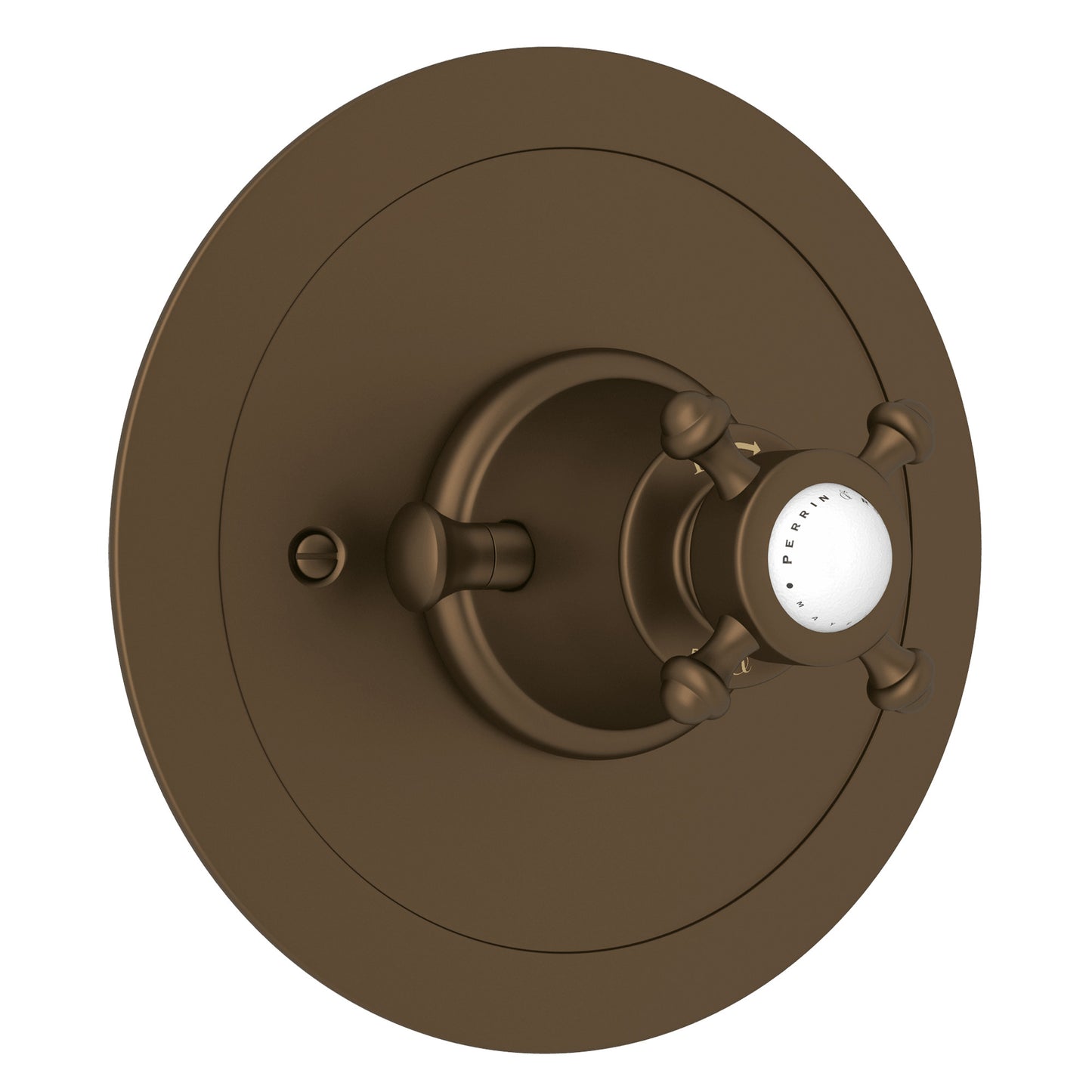 Perrin & Rowe U.5786 Georgian Era 3/4" Round Thermostatic Trim Without Volume Control
