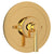 Perrin & Rowe U.5885 Holborn 3/4" Thermostatic Trim Without Volume Control